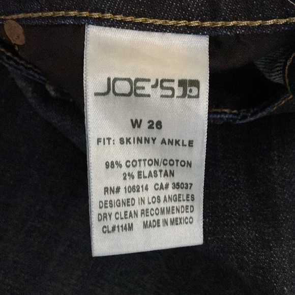 Joes Jeans | Skinny ankle mid rise blue jeans size 26 - Picture 6 of 7